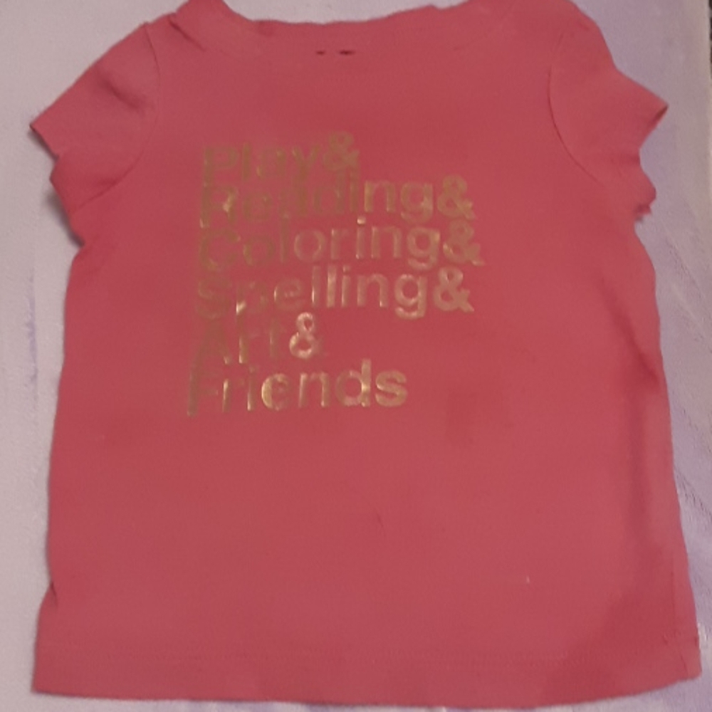 Cat and Jack 18month girls play shirt